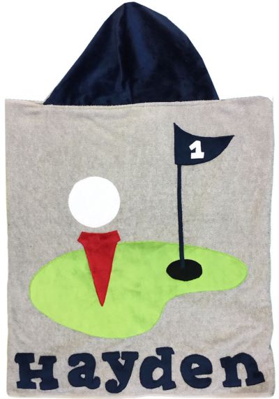 Tee Time Golf Boogie Baby Towel