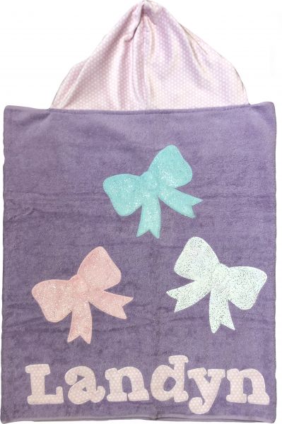 Triple Bow Boogie Baby Towel