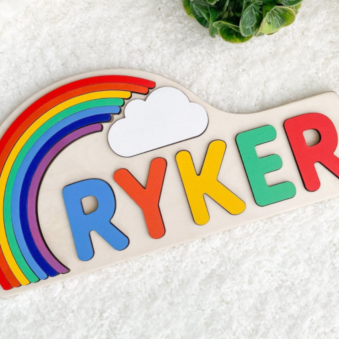 Rainbow Name Puzzle