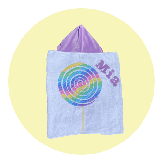 Lollipop Boogie Baby Towel