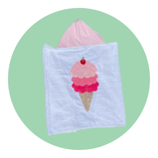 Ice Cream Boogie Baby Towel