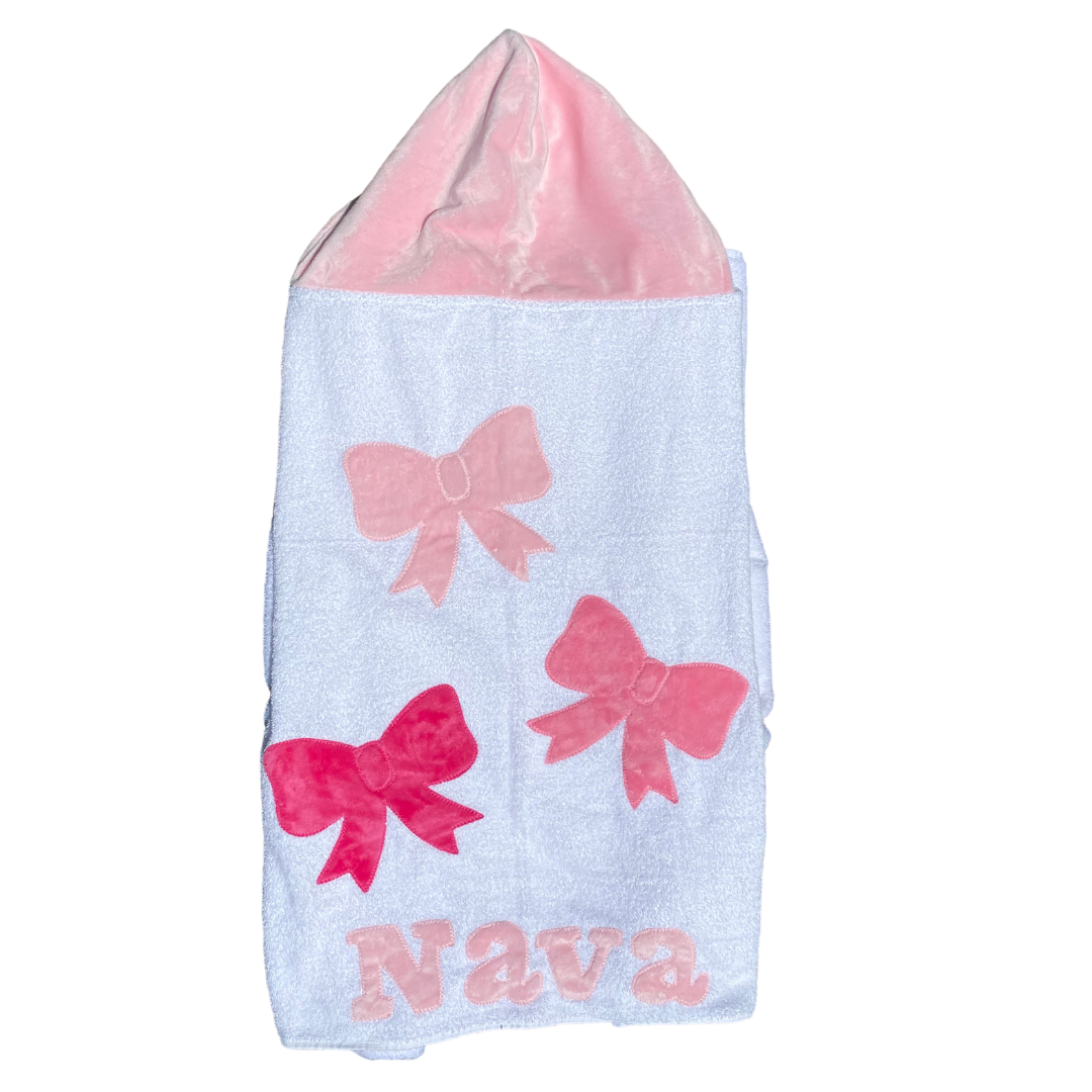 Triple Bow Boogie Baby Towel